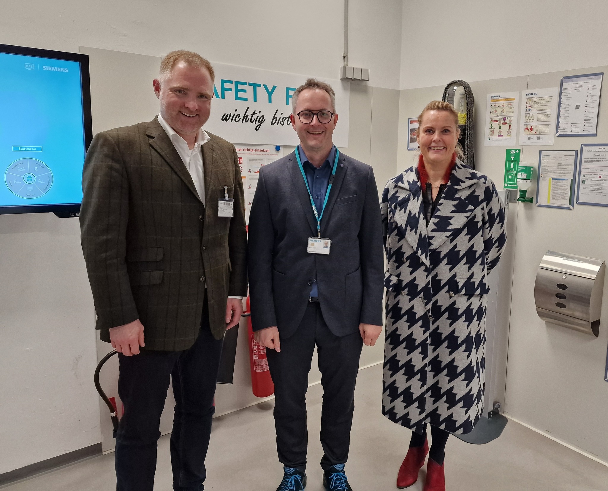 Werksbesuch bei Siemens in Regensburg