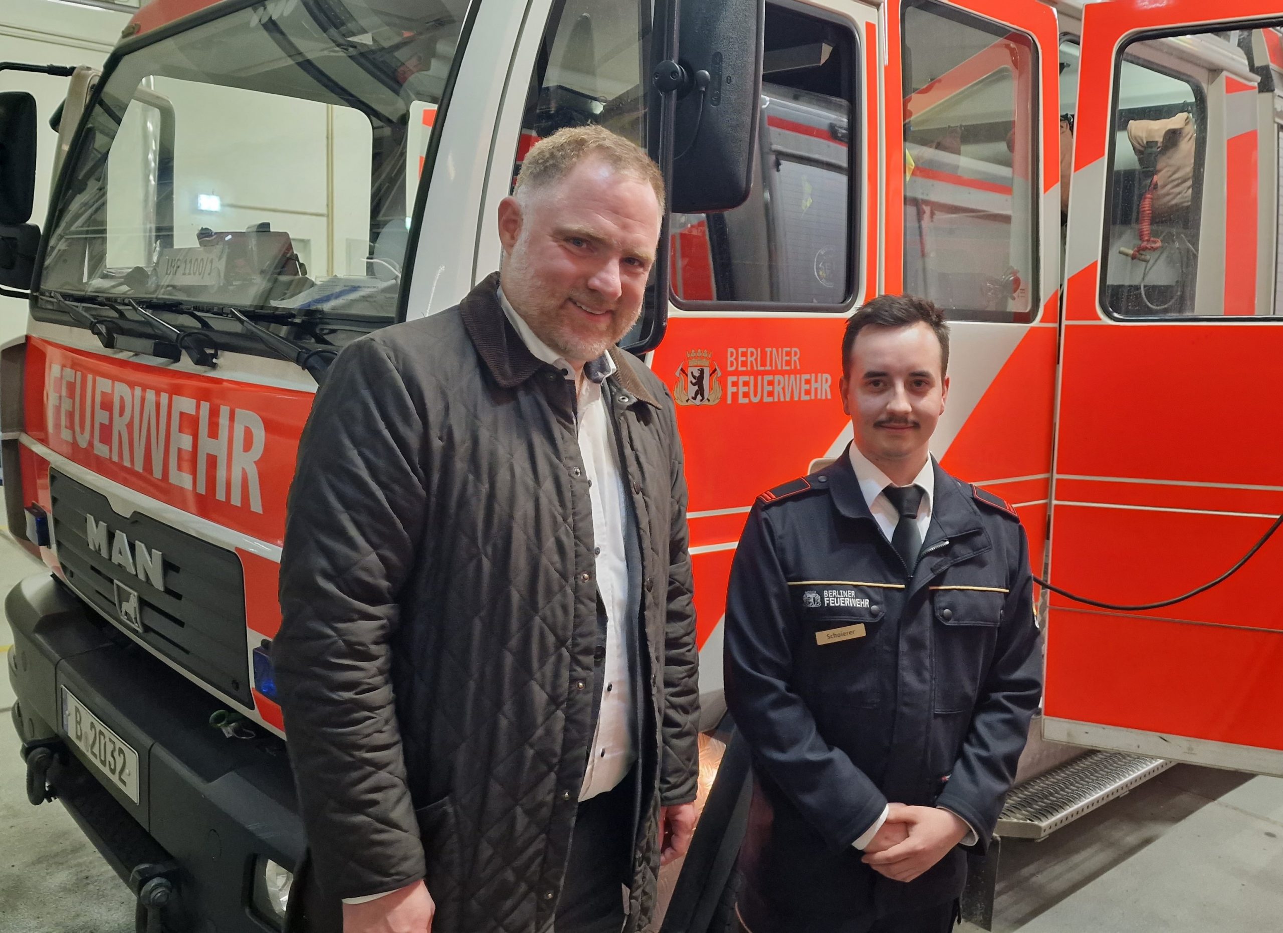 Berliner Feuerwehrmann aus Hemau – Besuch bei der Feuerwache Mitte