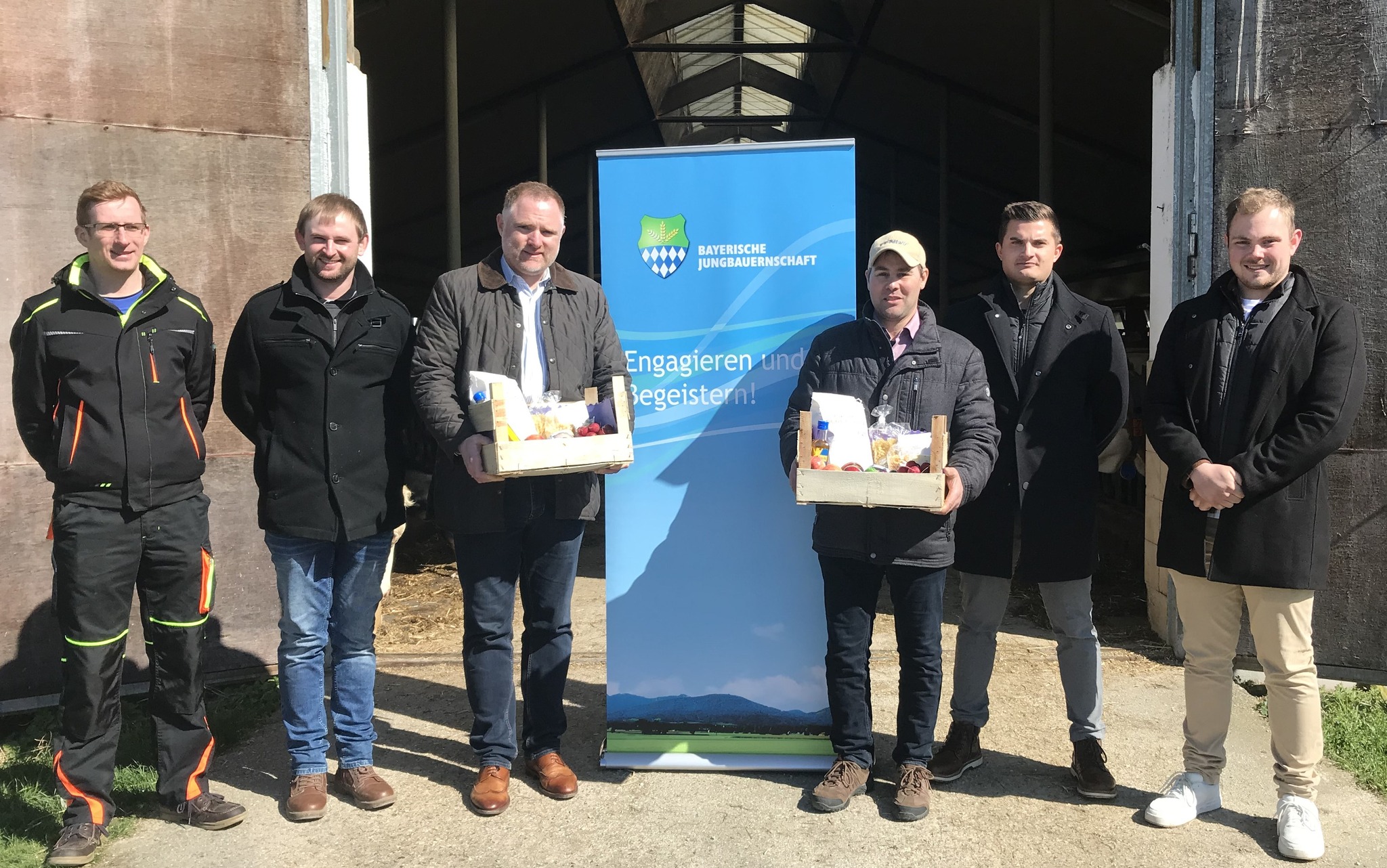 Hofbesuch mit dem Ring junger Landwirte Regensburg