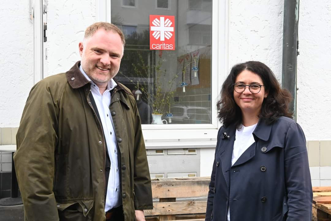 Besuch TagNachtHalt der Caritas Regensburg