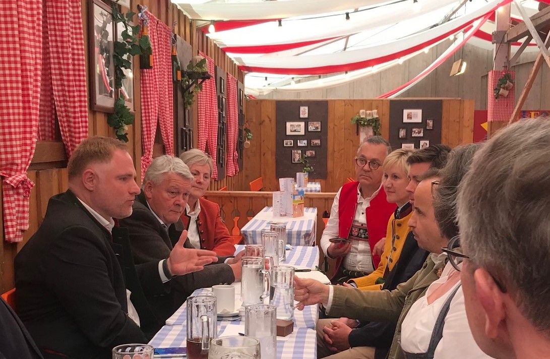 Gespräch mit den bayerischen Festwirten