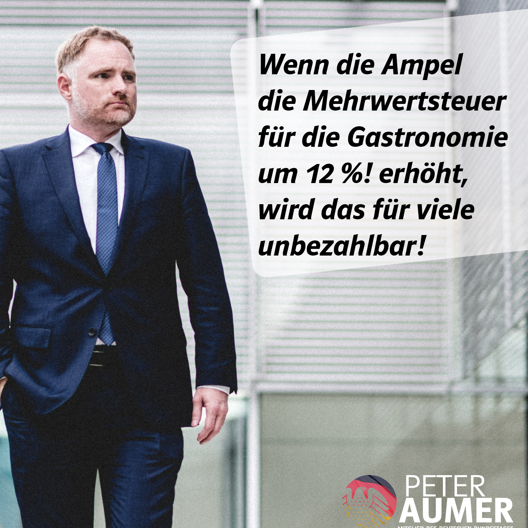 Ampel lehnt Unionsantrag zur Stärkung der Gastronomie ab