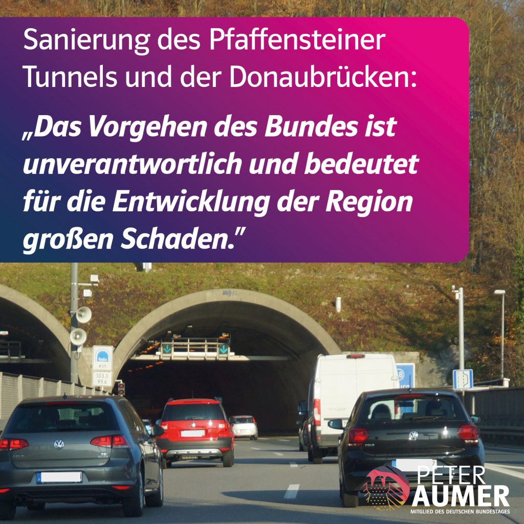 Statement zur Gründung des Verkehrsbeirats zur Generalsanierung des Pfaffensteiner Tunnels