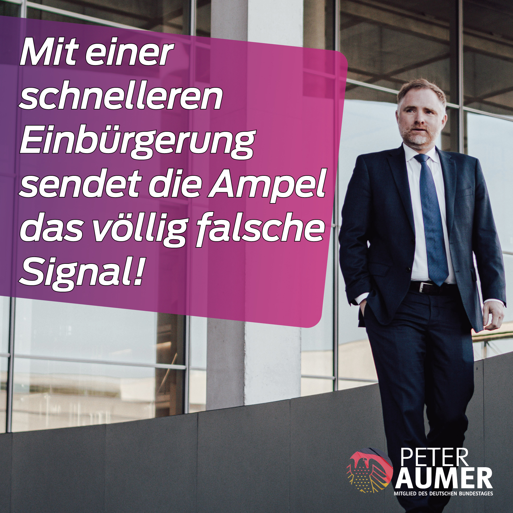 Schnellere Einbürgerungen sind ein falsches Signal