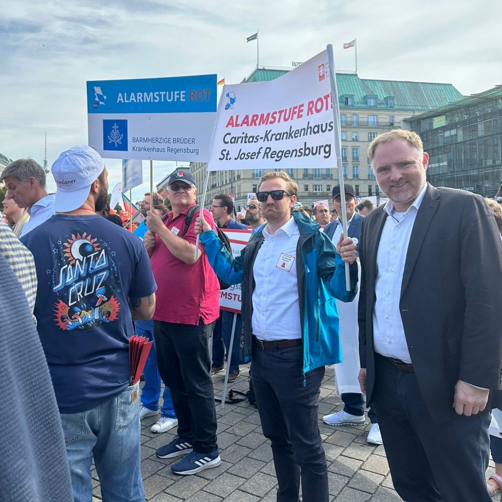 Alarmstufe Rot – Protesttag gegen Krankenhausreform in Berlin