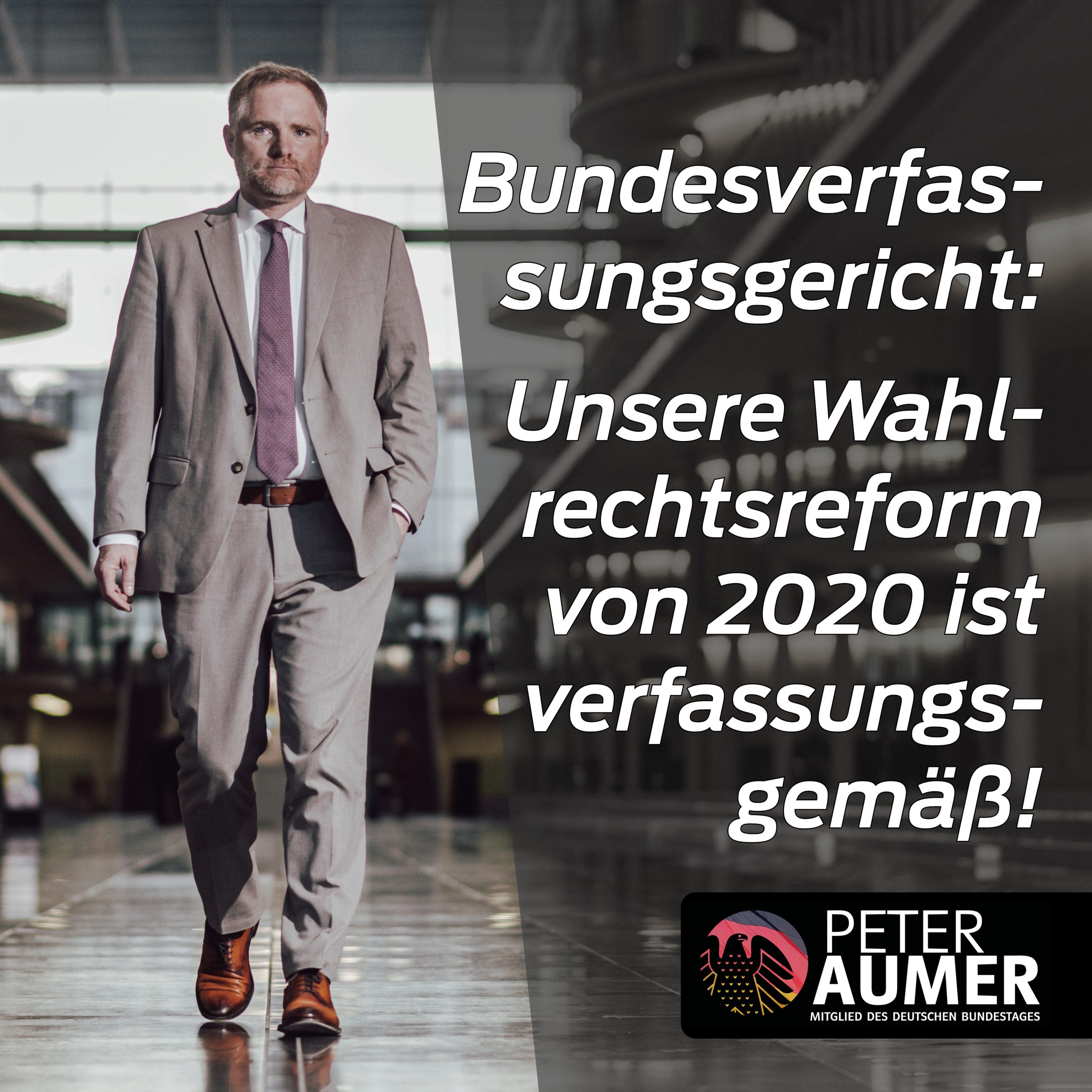 Bundesverfassungsgericht bestätigt Union: Wahlrechtsreform von 2020 war verfassungkonform