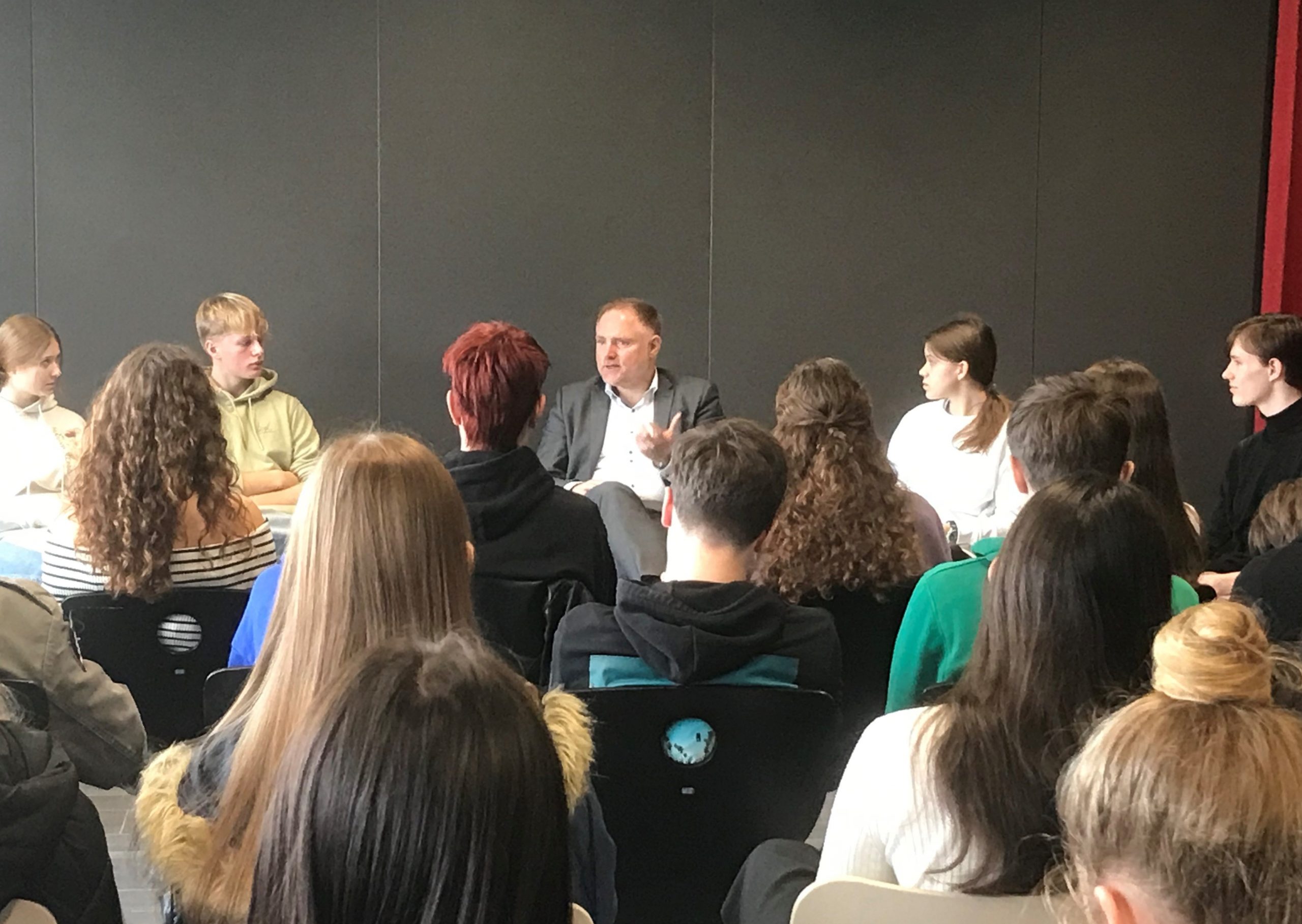 Besuch Von-Müller-Gymnasium im Rahme des #EUprojekttages