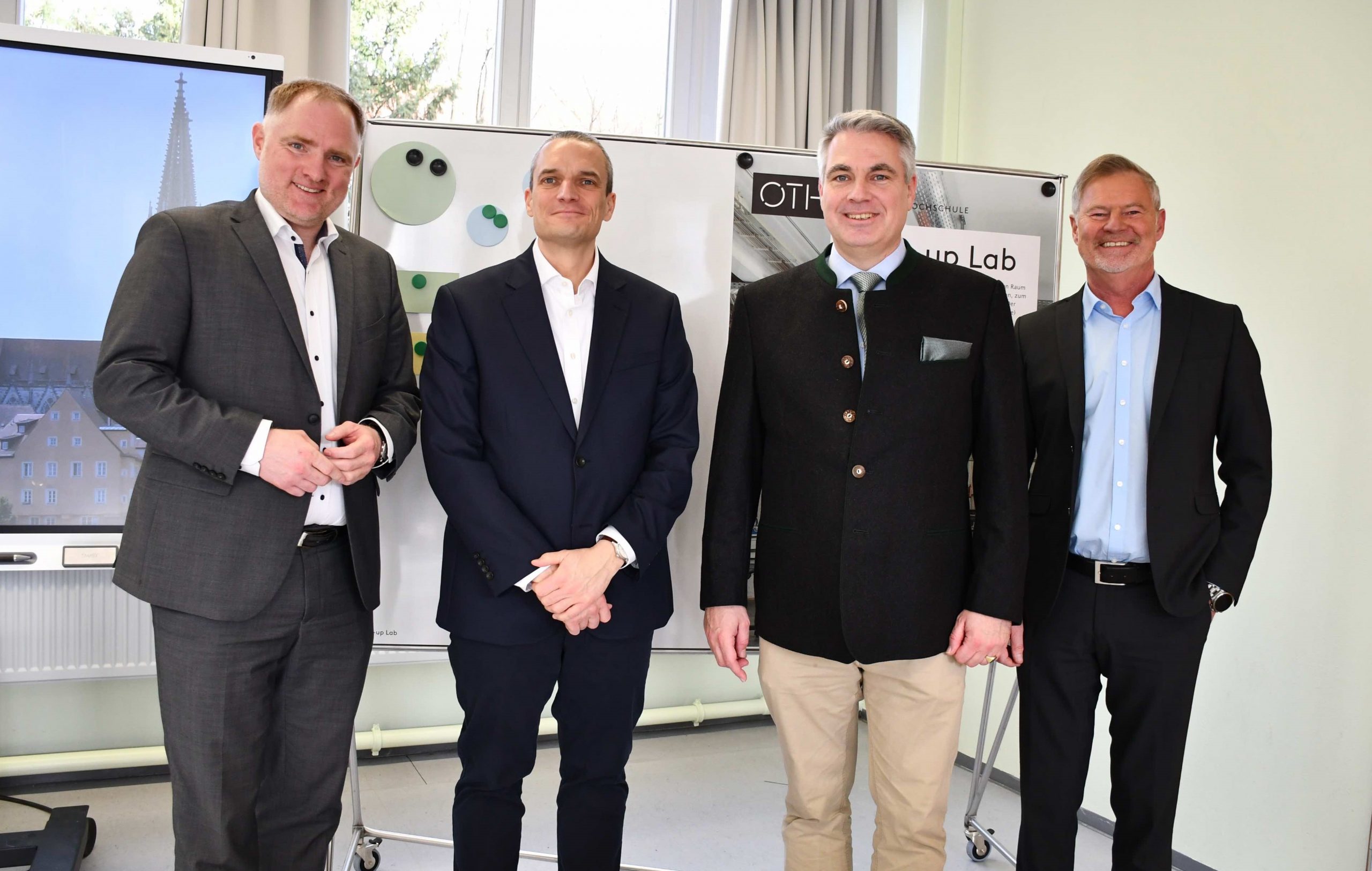 Besuch des Start-up-Labs der OTH Regensburg