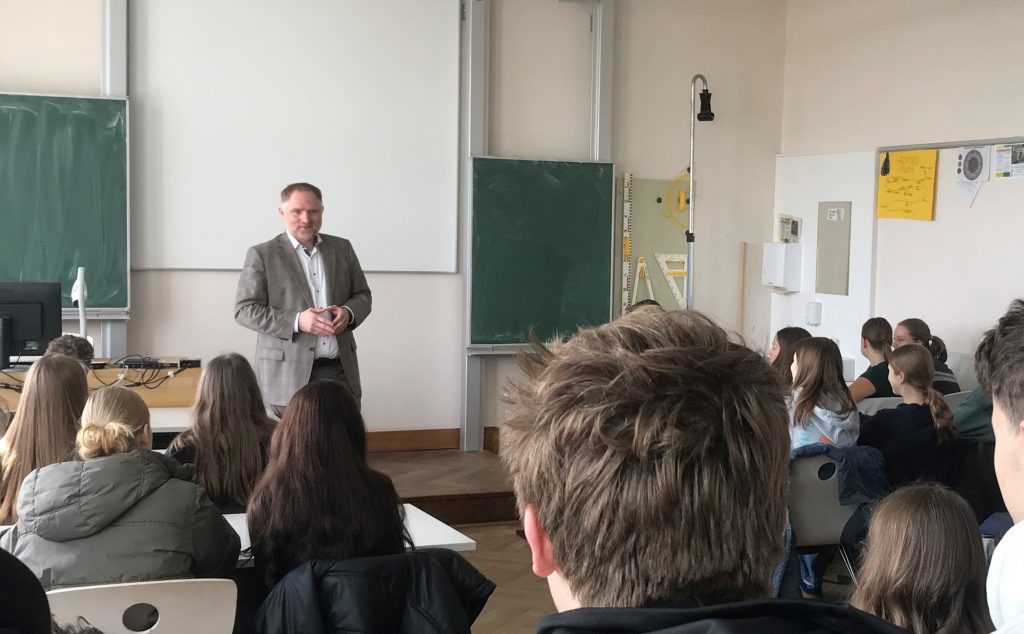 Schülergespräch am Goethe-Gymnasium Regensburg