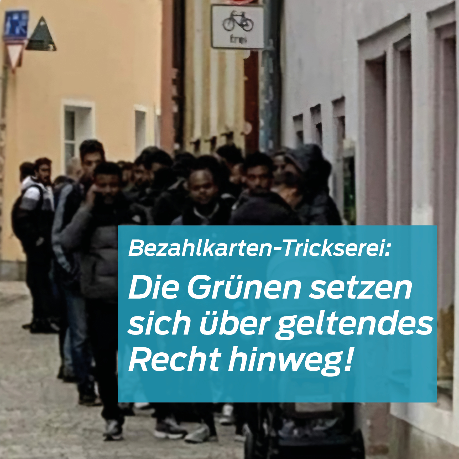 Peter Aumer lässt Bezahlkarten-Trickserei der Regensburger Grünen von Staatsanwaltschaft prüfen