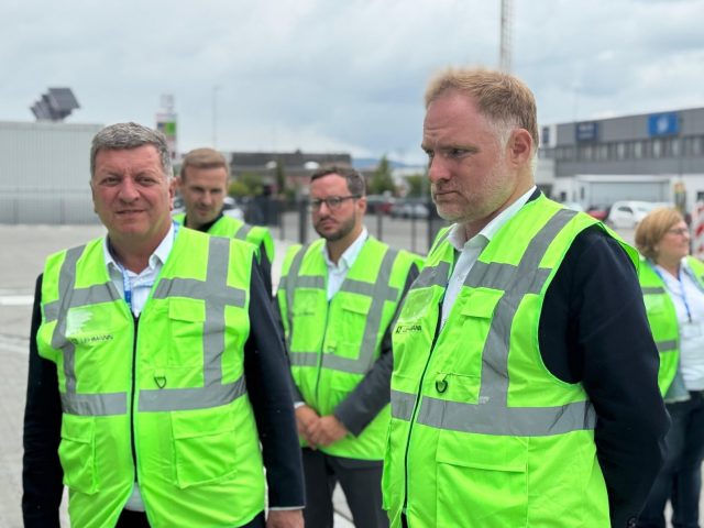 Eröffnung Betriebsgebäude Otto Lehmann GmbH