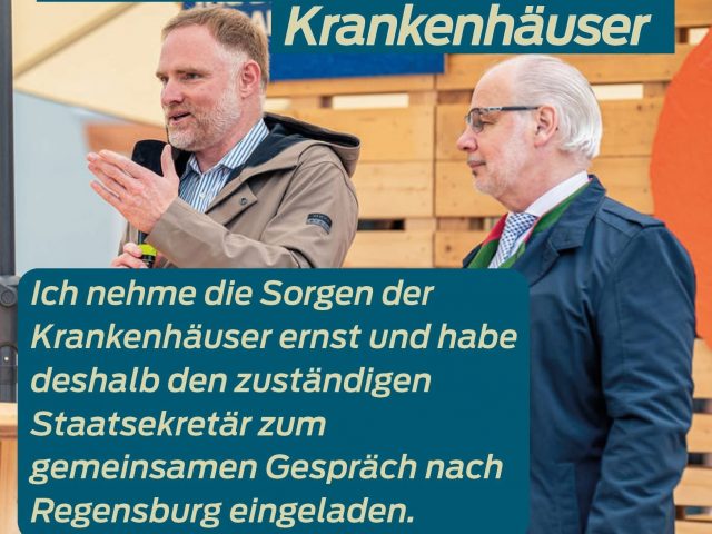 Appell der Regensburger Krankenhäuser!