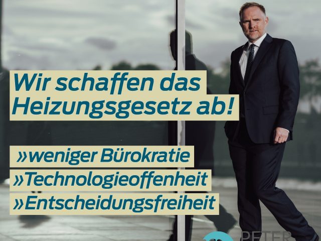 Koalition beschließt die Abschaffung des Heizungsgesetzes!