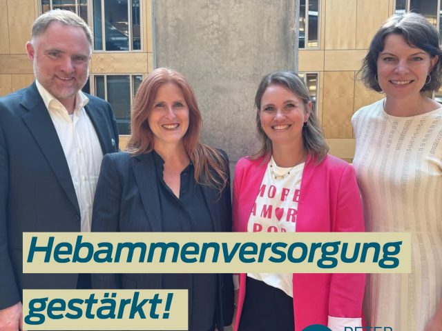 Verbesserungen für Hebammen kommen