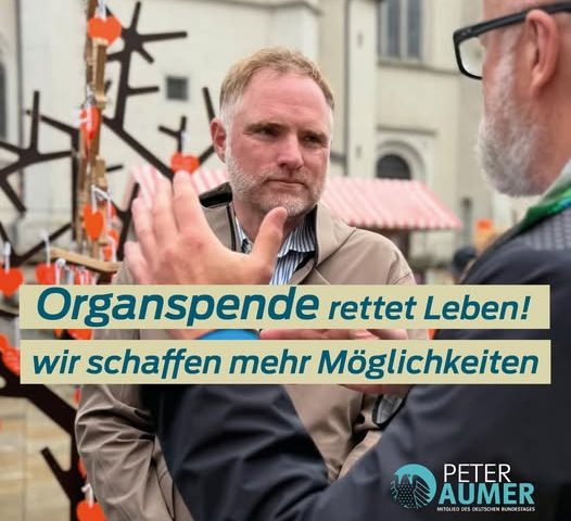 Wir verbessern die Möglichkeiten zur Organspende und retten damit Leben!