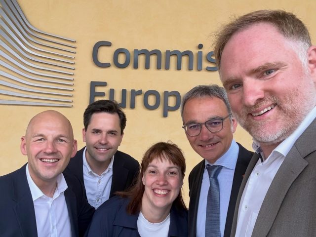Arbeitsgespräche bei der Europäischen Kommisssion