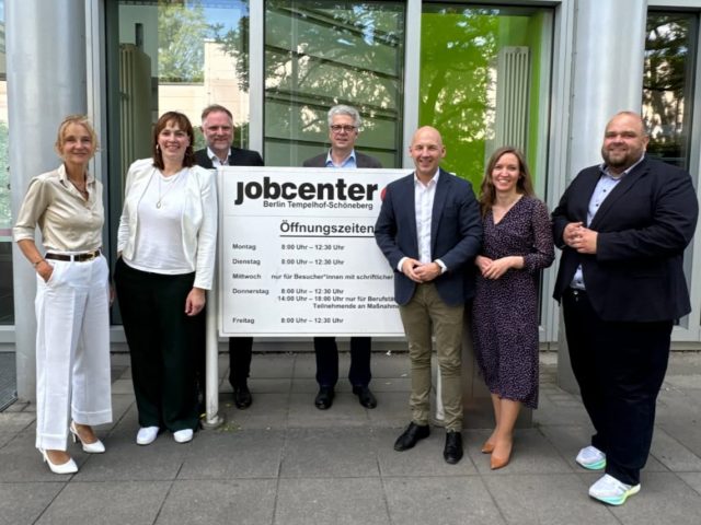 Jobcenter-Besuch mit AG Arbeit &Soziales