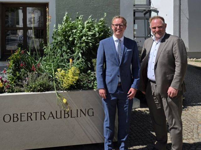 Gespräch mit Obertraublinger Bürgermeister