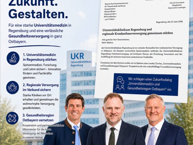 Einsatz für die Gesundheitsregion Regensburg