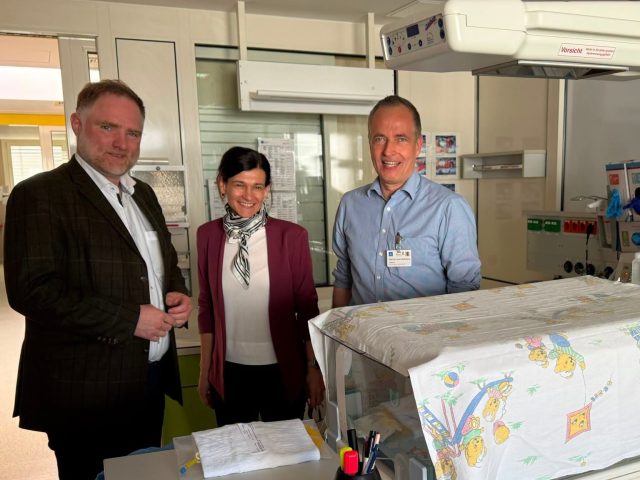 Einsatz für die Kinderklinik St. Hedwig