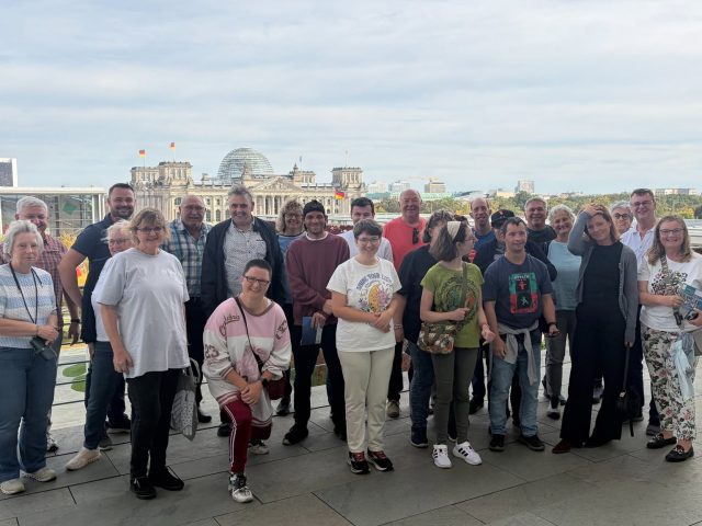 Die Lebenshilfe Regensburg zu Besuch in Berlin